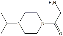 2-Amino-1-(4-isopropyl-piperazin-1-yl)-ethanone Structure