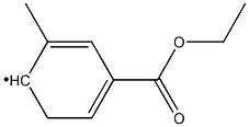 4-Ethoxycarbonyl-2-methylphenyl 结构式