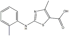 4-Methyl-2-o-tolylamino-thiazole-5-carboxylic acid|