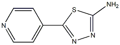 5-(4-Pyridyl)-1,3,4-thiadiazole-2-yl-amine|