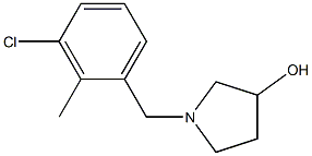 1-(3-chloro-2-methylbenzyl)pyrrolidin-3-ol