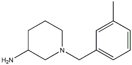 1-(3-methylbenzyl)piperidin-3-amine 化学構造式