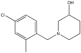 1-(4-chloro-2-methylbenzyl)piperidin-3-ol