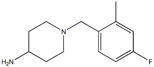  1-(4-fluoro-2-methylbenzyl)piperidin-4-amine