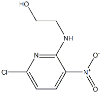 2-[(6-chloro-3-nitropyridin-2-yl)amino]ethanol,,结构式