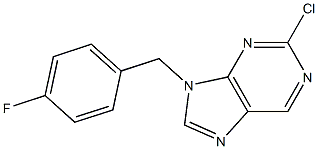 2-chloro-9-(4-fluorobenzyl)-9H-purine