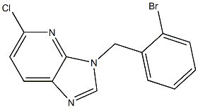 3-(2-bromobenzyl)-5-chloro-3H-imidazo[4,5-b]pyridine Structure