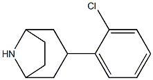  3-(2-chlorophenyl)-8-azabicyclo[3.2.1]octane