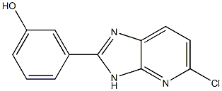  3-(5-chloro-3H-imidazo[4,5-b]pyridin-2-yl)phenol