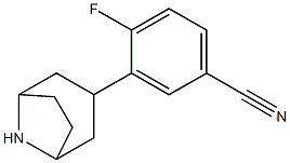  3-(8-azabicyclo[3.2.1]oct-3-yl)-4-fluorobenzonitrile