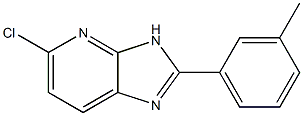 5-chloro-2-(3-methylphenyl)-3H-imidazo[4,5-b]pyridine Structure