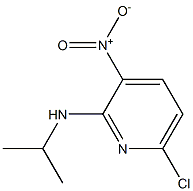 6-chloro-N-(1-methylethyl)-3-nitropyridin-2-amine Struktur