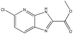methyl 5-chloro-3H-imidazo[4,5-b]pyridine-2-carboxylate 结构式
