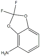 2,2-DIFLUORO-BENZO[1,3]DIOXOL-4-YLAMINE 化学構造式
