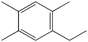1,2,4-trimethyl-5-ethylbenzene,,结构式