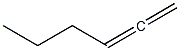 1,2-hexadiene Structure