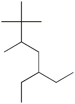 2,2,3-trimethyl-5-ethylheptane 结构式