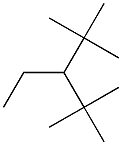 2,2,4,4-tetramethyl-3-ethylpentane 结构式