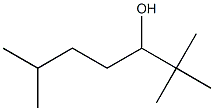 2,2,6-trimethyl-3-heptanol 结构式