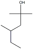 2,4-dimethyl-2-hexanol,,结构式