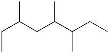 3,4,6-trimethyloctane Structure