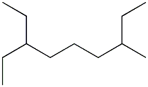 3-methyl-7-ethylnonane Struktur