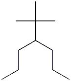 4-tert-butylheptane Structure