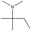 dimethyl-1,1-dimethylpropylamine,,结构式