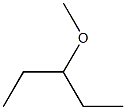 methyl 1-ethylpropyl ether 结构式