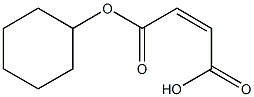 CYCLOHEXYL MALEATE Structure