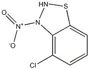 4-CHLORO-3-NITROBENZOTHIADIAZOLE,,结构式