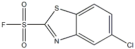 5-CHLOROBENZOTHIAZOLE-2-SULFONYL FLUORIDE Struktur