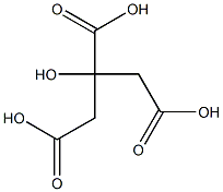 CITRIC ACID ANHYDROUS BP88,,结构式