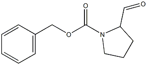 N-CBZ-PYRROLIDINE-2-CARBOXALDEHYDE Struktur