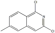 1,3-DICHLORO-6-METHYLISOQUINOLINE Structure