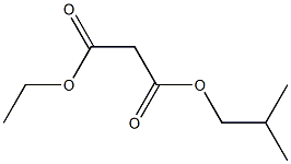 丙二酸異丁酯乙酯 结构式