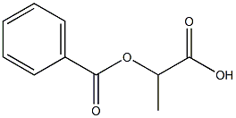 lactic acid benzoate Structure