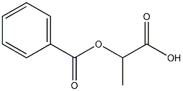 苯甲酸乳酸酯, , 结构式