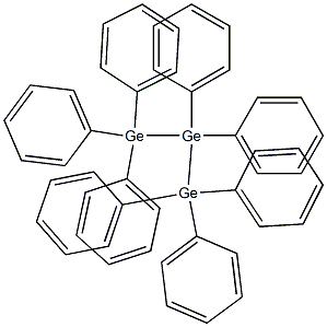 octaphenyltrigermane Structure