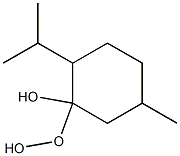 p-menthol hydroperoxide|氫過氧化【草(之上)+孟】