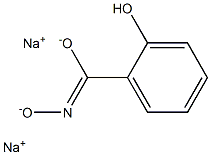 sodium salicylhydroximate 化学構造式