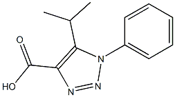 5-Isopropyl-1-phenyl-1H-[1,	2,	3]triazole-4-carboxylic	acid|