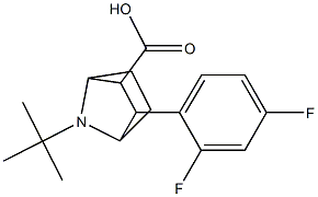 7-tert-Butyl-3-(2,4-difluorophenyl)-7-aza-bicyclo[2.2.1]heptane-2-carboxylic acid