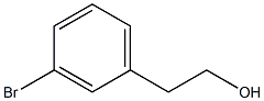 m-bromobenzeneethanol Structure