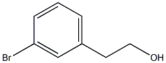 m-bromobenzeneethanol Struktur