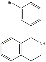 1-(3-BROMOPHENYL)-1,2,3,4-TETRAHYDROISOQUINOLINE Structure