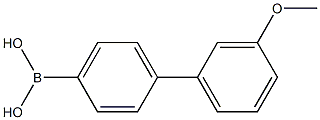 3'-methoxybiphenyl-4-yl
boronic acid