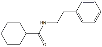 N-Cyclohexanoyl-phenylethylamine 化学構造式