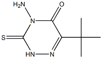 4-AMINO-6-TERT-BUTYL-3-THIOXO-3,4-DIHYDRO-1,2,4-TRIAZIN-5(2H)-ONE Structure