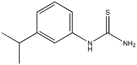 N-(3-ISOPROPYLPHENYL)THIOUREA Structure